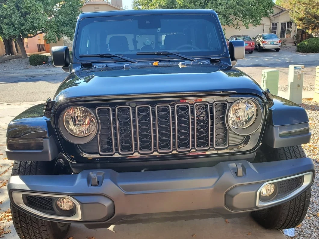 RedRock Fender Turn Signal Light Covers; Smoked (20-25 Jeep Gladiator JT w/ LED Fender Lights) - Image 8