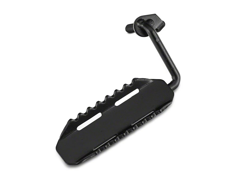 RedRock Foot Pegs; Textured Black (07-18 Jeep Wrangler JK) - Image 6