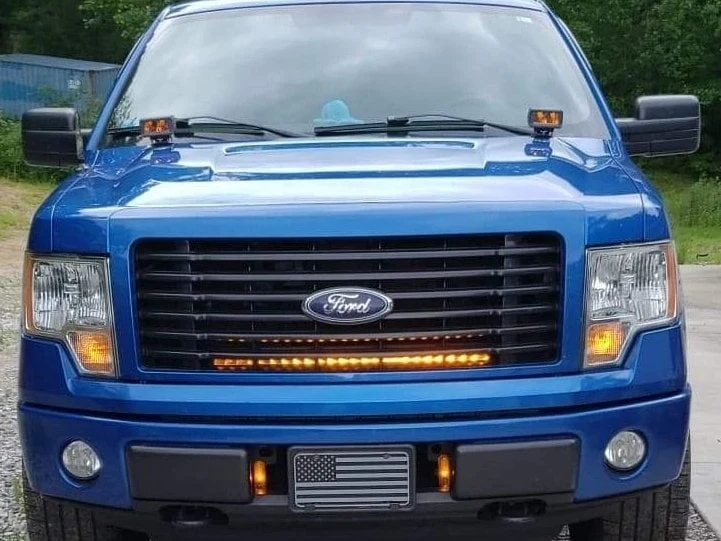RedRock Front Bumper 30-Inch LED Light Bar Mount (09-14 F-150) - Image 9