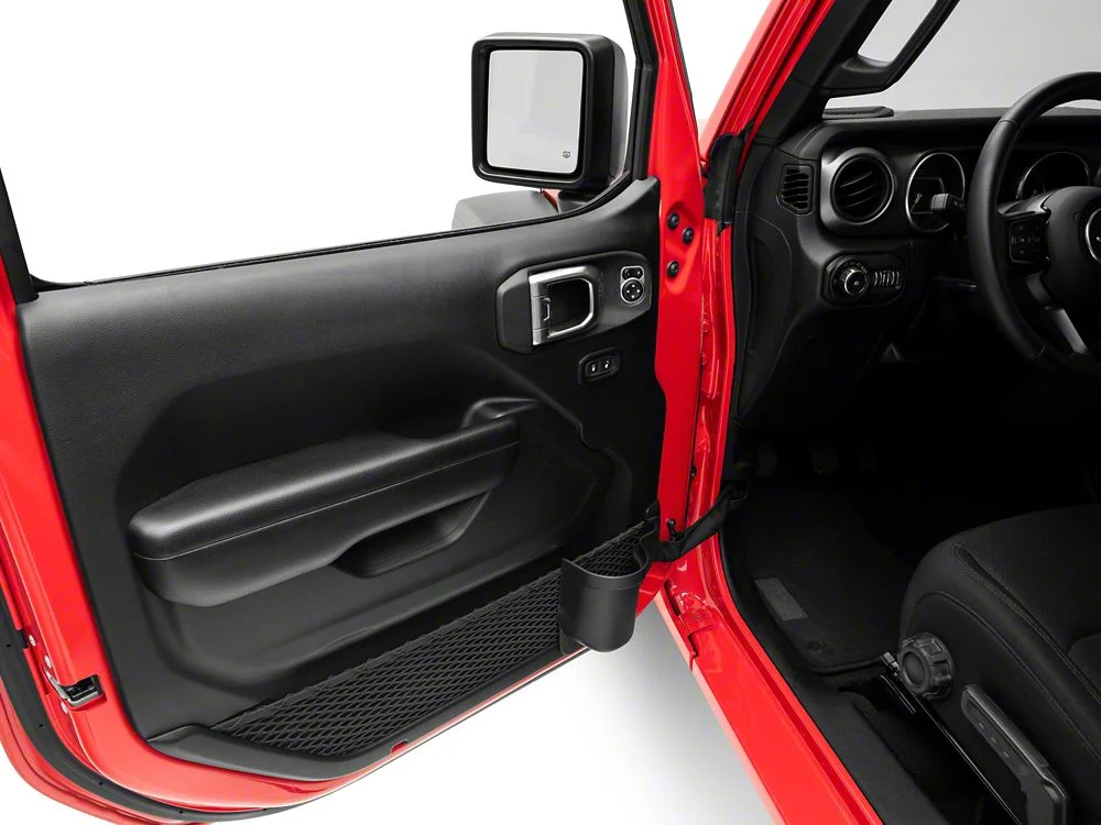 RedRock Front Door Panel Storage Organizer (18-25 Jeep Wrangler JL 4-Door) - Image 5