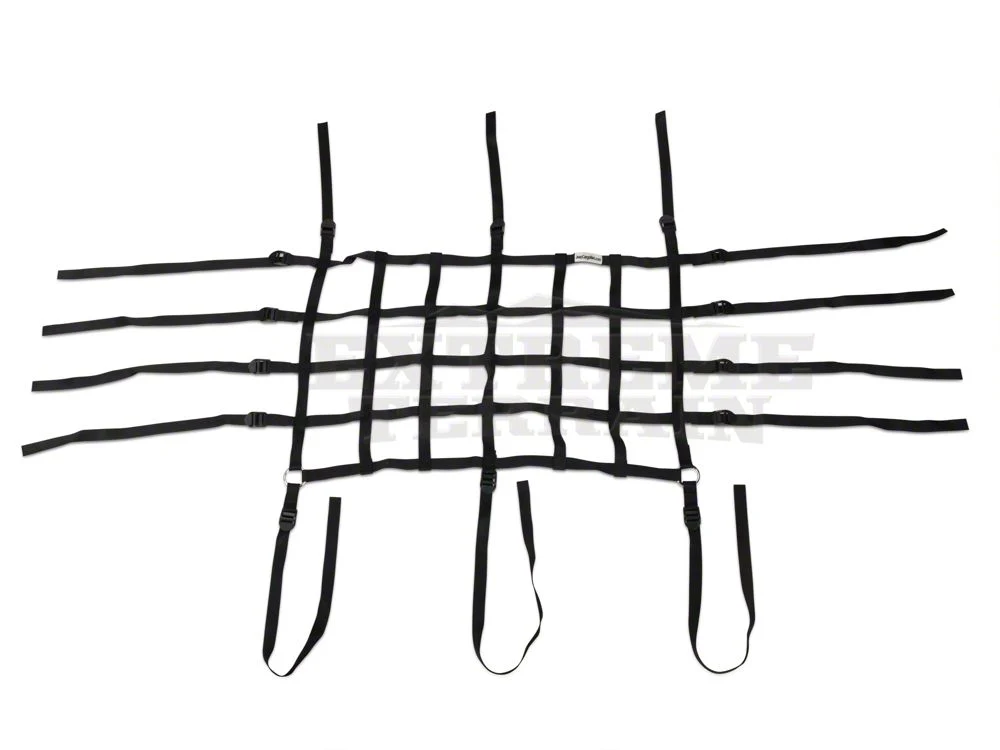 RedRock Front Overhead Net (07-18 Jeep Wrangler JK 2-Door) - Image 4