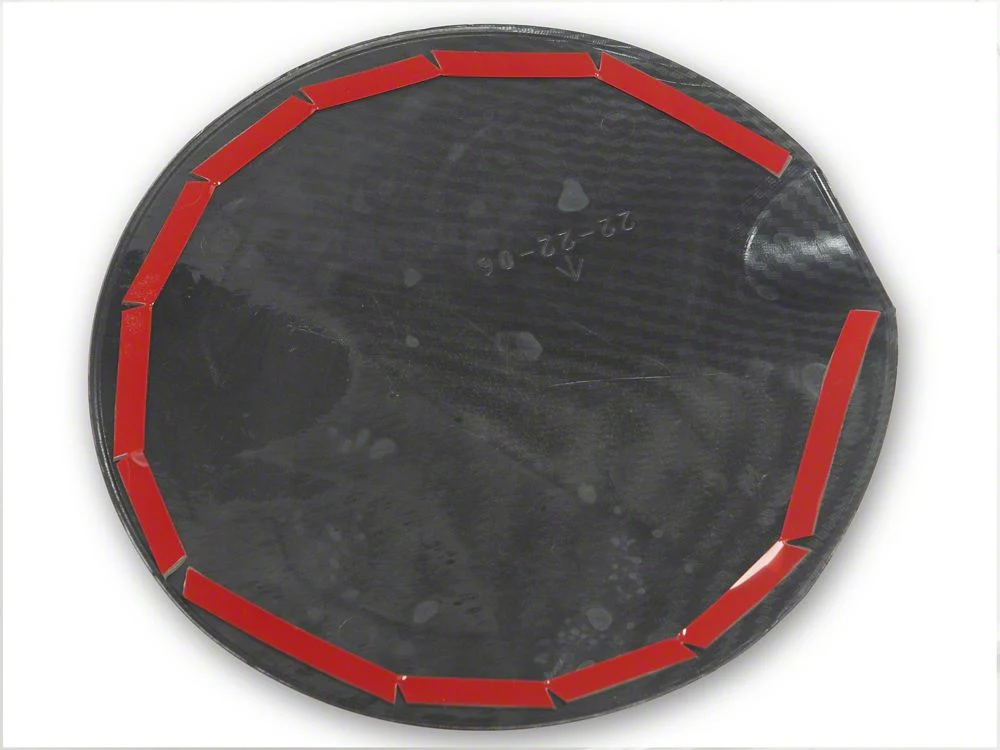 RedRock Fuel Door Cover; Carbon Appearance (22-26 Tundra) - Image 3