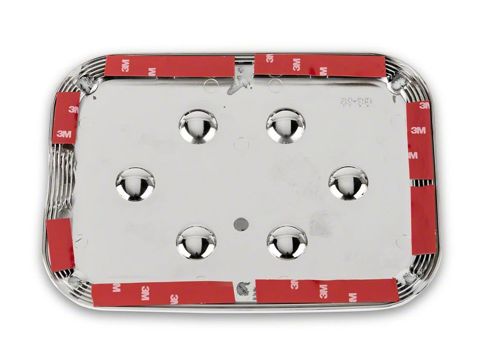 RedRock Fuel Door Cover; Chrome (11-16 F-250 Super Duty) - Image 3