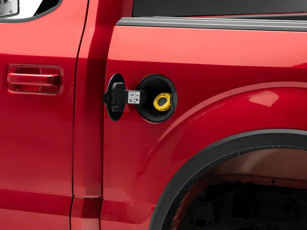 RedRock Fuel Door Cover; Gloss Black (15-20 F-150, Excluding Diesel) - Image 4