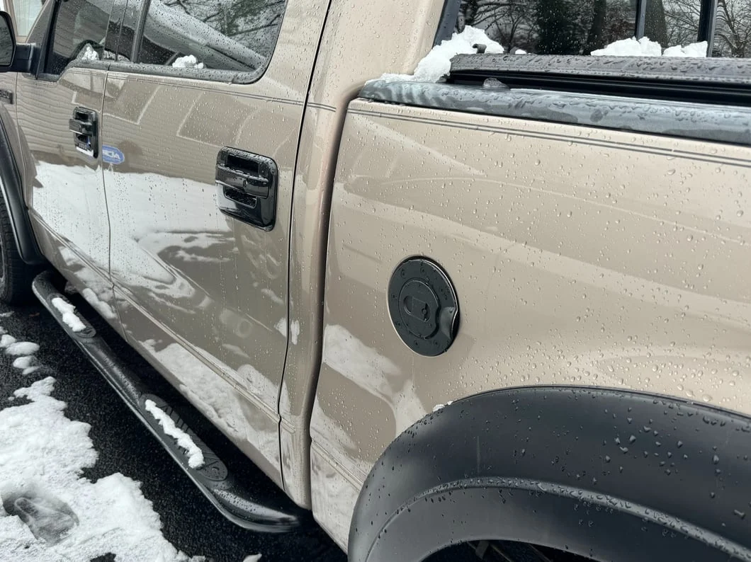 RedRock Fuel Door Cover; Matte Black (04-08 F-150 Styleside) - Image 10
