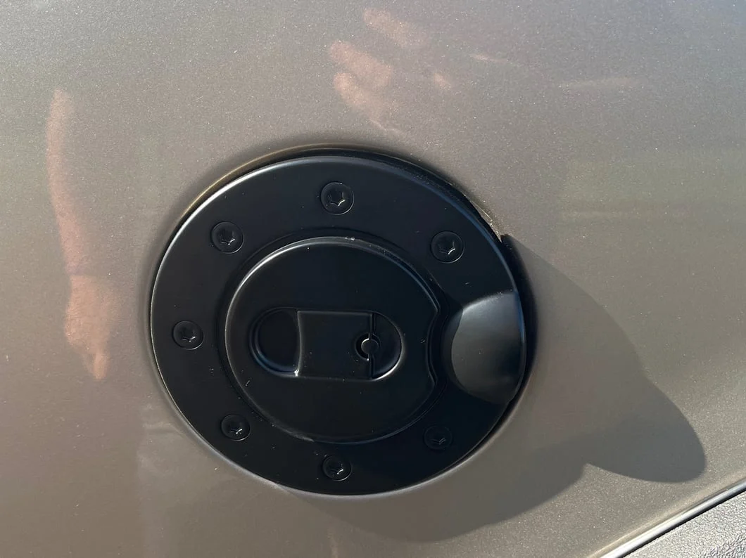 RedRock Fuel Door Cover; Matte Black (04-08 F-150 Styleside) - Image 8