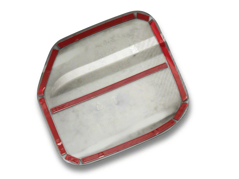 RedRock Fuel Door Cover; Matte Carbon Design (21-25 Bronco, Excluding Raptor) - Image 5