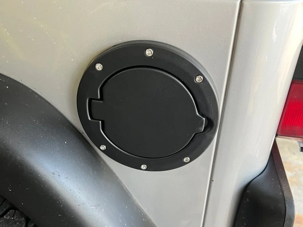 RedRock Fuel Door; Textured Black (97-06 Jeep Wrangler TJ) - Image 15