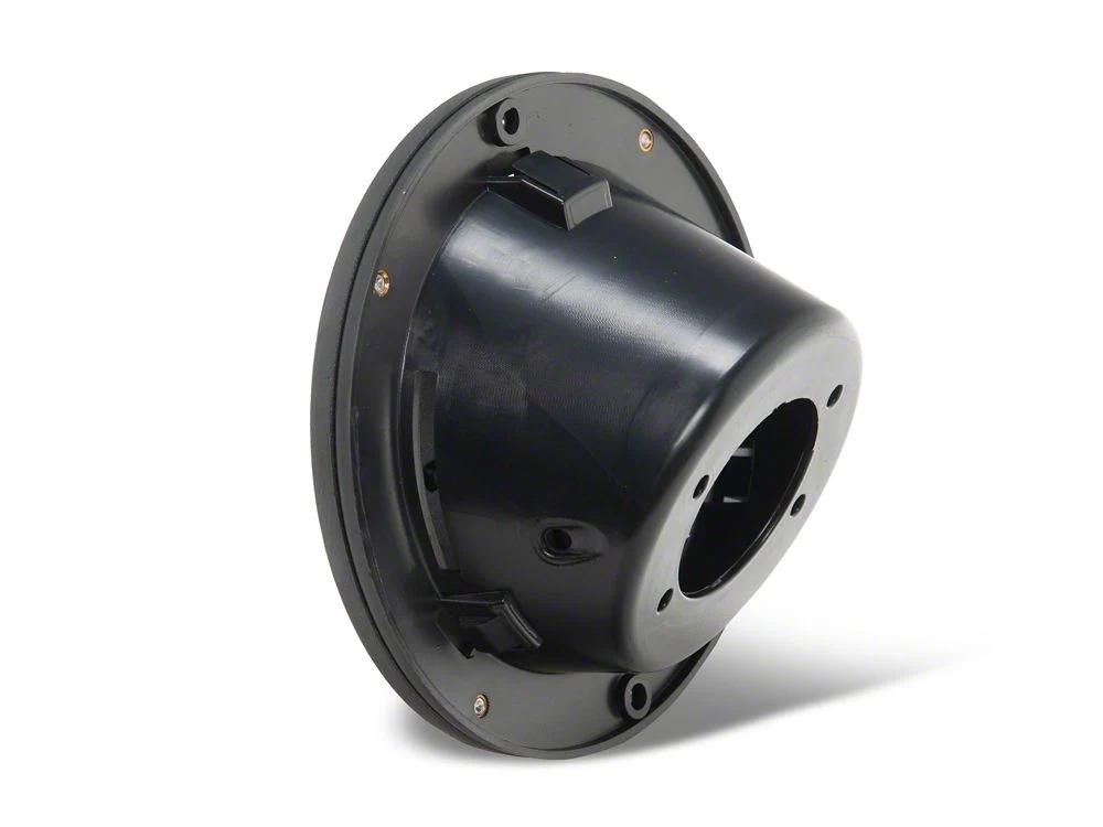 RedRock Fuel Filler Cover; Matte Black (97-06 Jeep Wrangler TJ) - Image 6