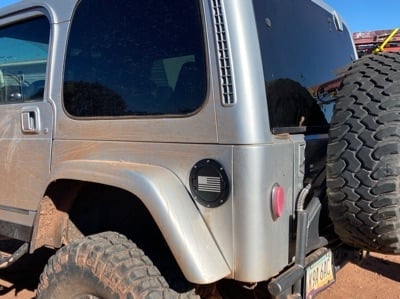 RedRock Fuel Filler Door Cover; Old Glory (97-06 Jeep Wrangler TJ) - Image 11