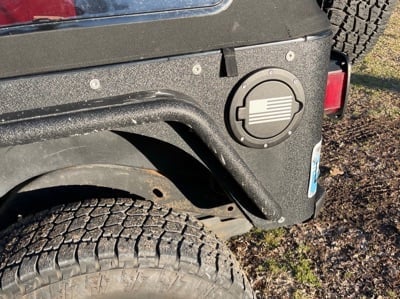 RedRock Fuel Filler Door Cover; Old Glory (97-06 Jeep Wrangler TJ) - Image 15