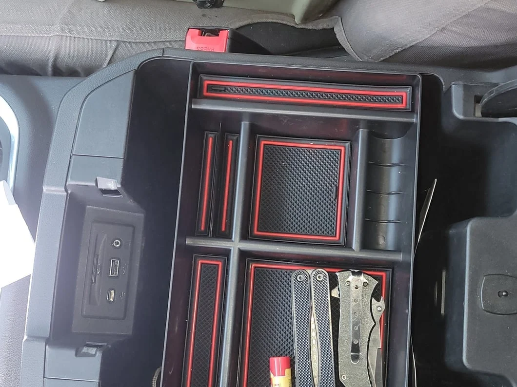 RedRock Full Center Console Organizer Tray (19-25 Sierra 1500 w/ Full Center Console & Bucket Seats) - Image 6
