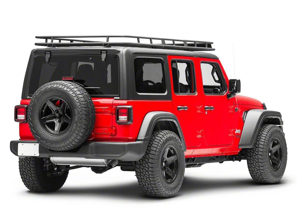 RedRock Full Length Roof Rack (18-25 Jeep Wrangler JL 4-Door) - Image 4