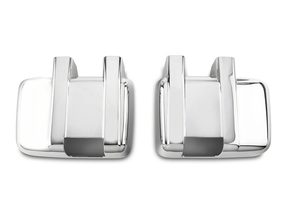 RedRock Full Mirror Covers; Chrome (11-14 F-250 Super Duty) - Image 4