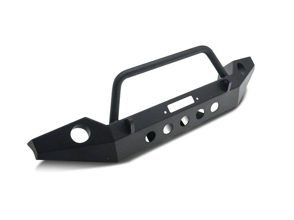 RedRock Full Width Winch Front Bumper with Halogen Fog Lights (18-25 Jeep Wrangler JL) - Image 6