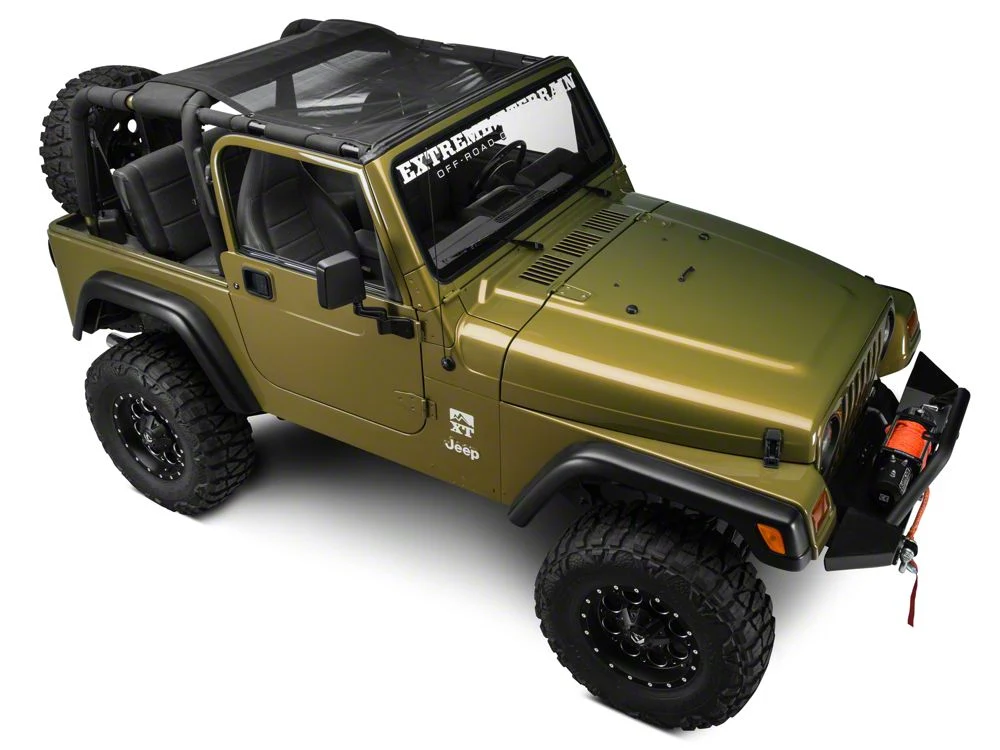 RedRock FullShade Mesh Top (97-06 Jeep Wrangler TJ) - Image 7