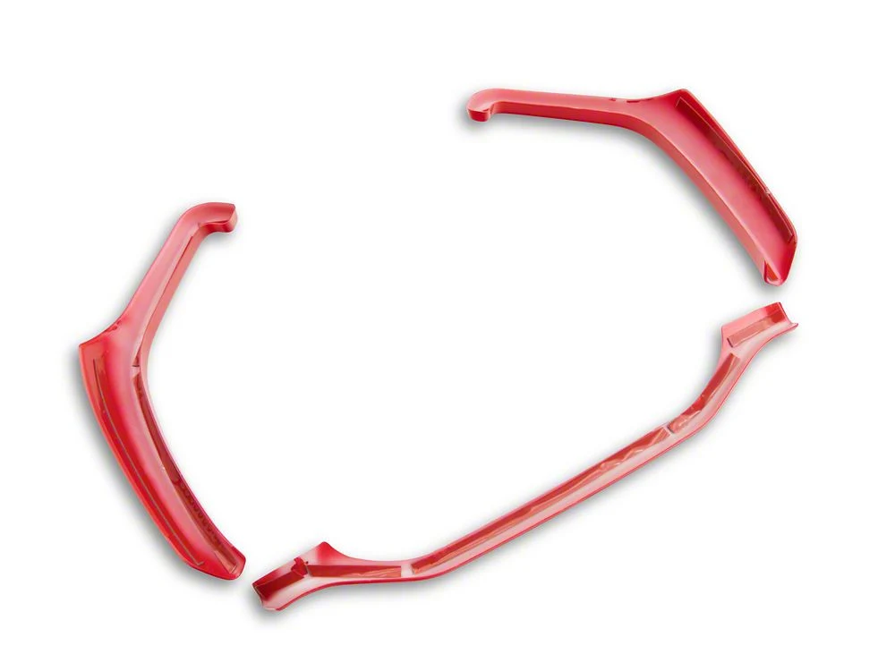 RedRock Gauge Cluster Bezel; Red (17-22 F-350 Super Duty) - Image 5