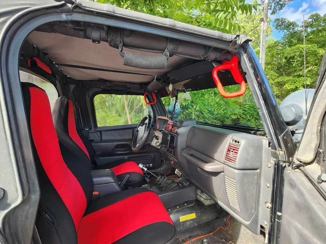 RedRock Gauge Cluster Trim; Red (97-06 Jeep Wrangler TJ) - Image 10