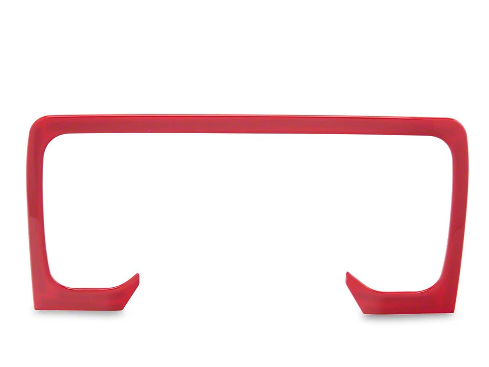 RedRock Gauge Cluster Trim; Red (97-06 Jeep Wrangler TJ) - Image 3