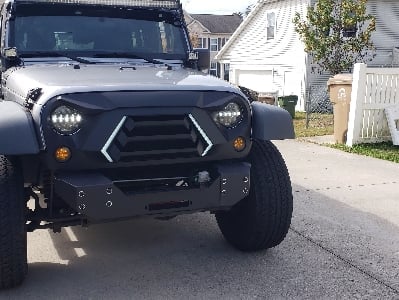 RedRock Goliath Grille with LED DRL (07-18 Jeep Wrangler JK) - Image 17