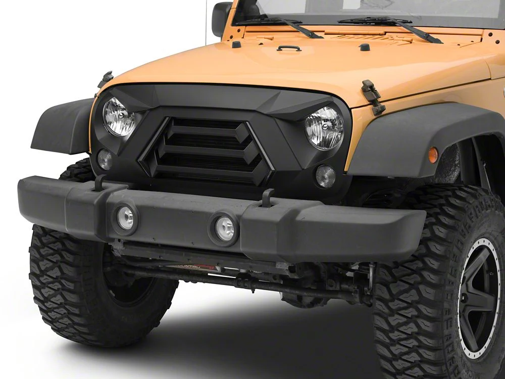 RedRock Goliath Grille with LED DRL (07-18 Jeep Wrangler JK) - Image 4