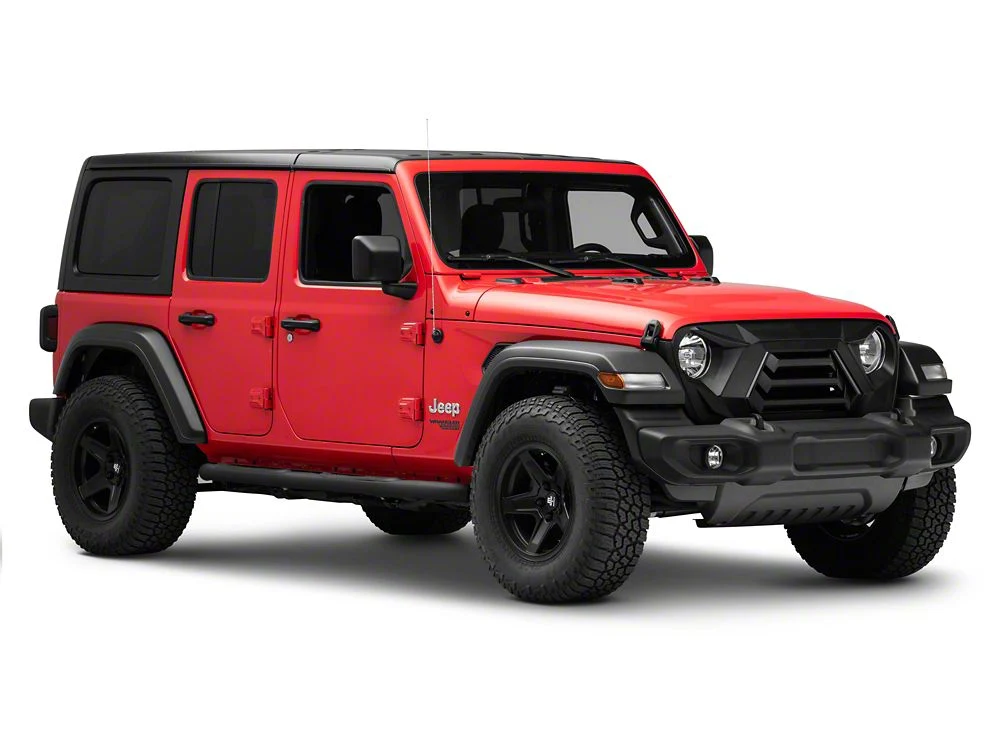 RedRock Goliath Grille with LED DRL (18-25 Jeep Wrangler JL w/o TrailCam) - Image 10