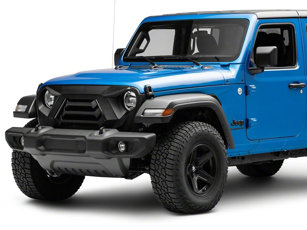 RedRock Goliath Grille with LED DRL (20-25 Jeep Gladiator JT w/o TrailCam) - Image 6