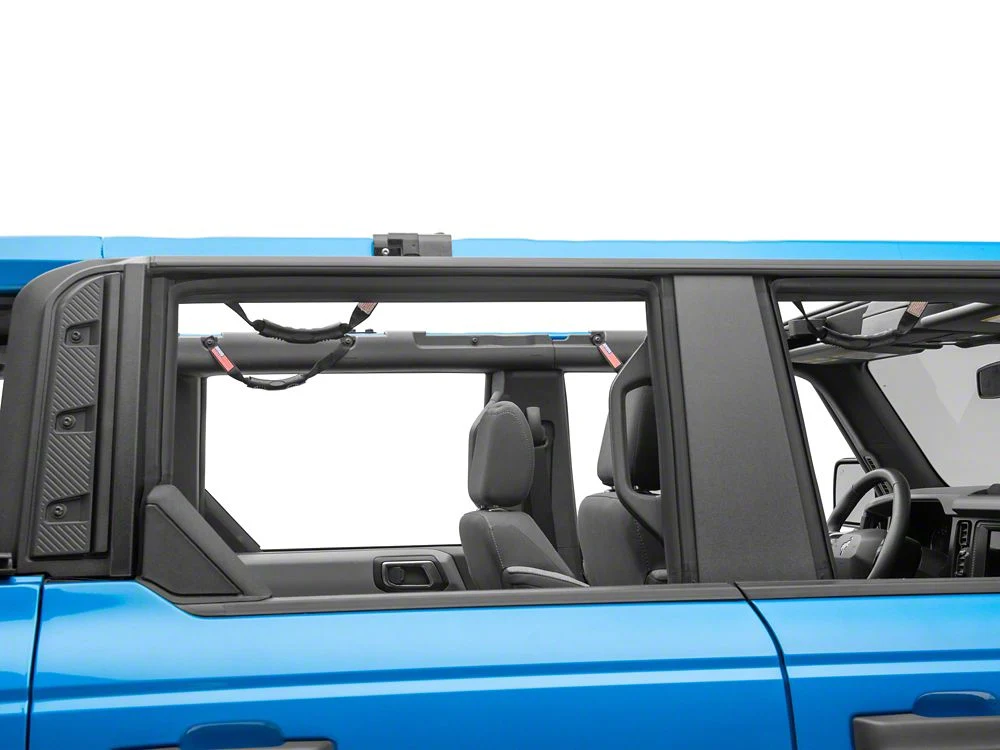 RedRock Grab Handles with Flag Logo; Front and Rear; Black (21-25 Bronco 4-Door) - Image 4