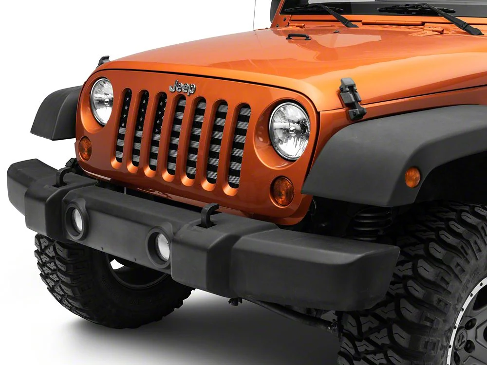 RedRock Grille Insert; Faded Glory (07-18 Jeep Wrangler JK) - Image 2
