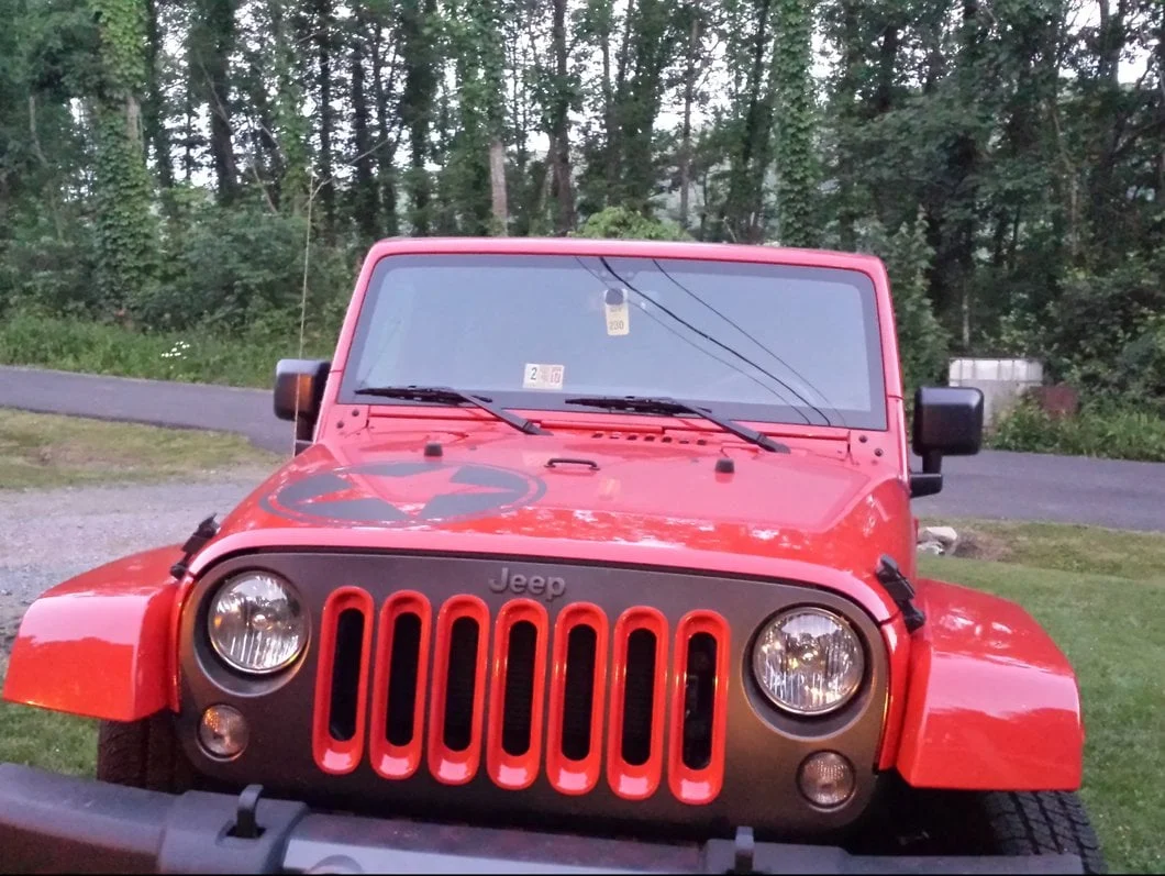 RedRock Grille Inserts; Black (07-18 Jeep Wrangler JK) - Image 10