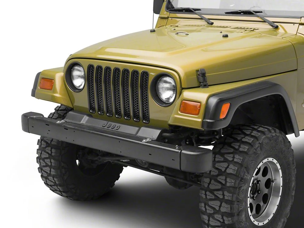 RedRock Grille Inserts; Gloss Black (97-06 Jeep Wrangler TJ) - Image 6