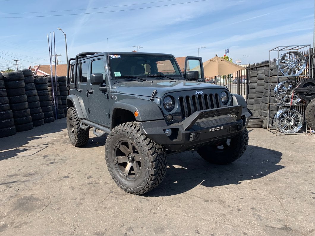 RedRock Grille Inserts; Matte Black (07-18 Jeep Wrangler JK) - Image 13