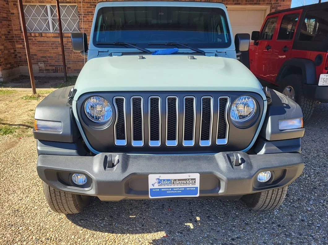 RedRock Grille Inserts; Silver (18-23 Jeep Wrangler JL w/o TrailCam) - Image 13