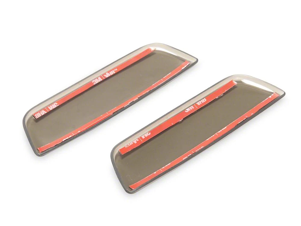 RedRock Grille Side Marker Light Covers; Smoked (21-25 Bronco) - Image 3