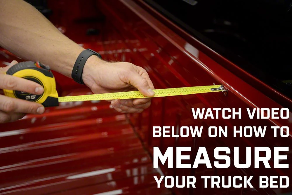 RedRock Hard Tri-Fold Tonneau Cover (07-14 Silverado 3500 HD w/ 6.50-Foot Standard Box) - Image 4
