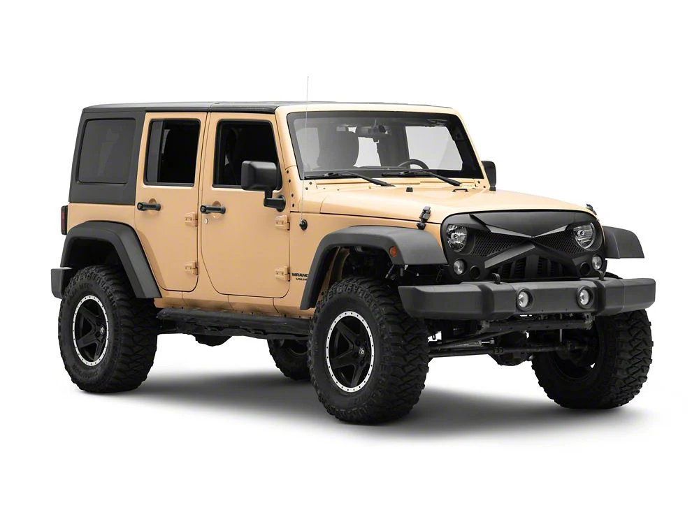RedRock Hawk Grille with LED Lighting (07-18 Jeep Wrangler JK) - Image 11