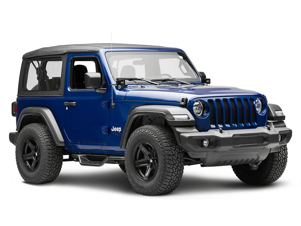 RedRock HD Drop Side Step Bars (18-25 Jeep Wrangler JL 2-Door) - Image 4