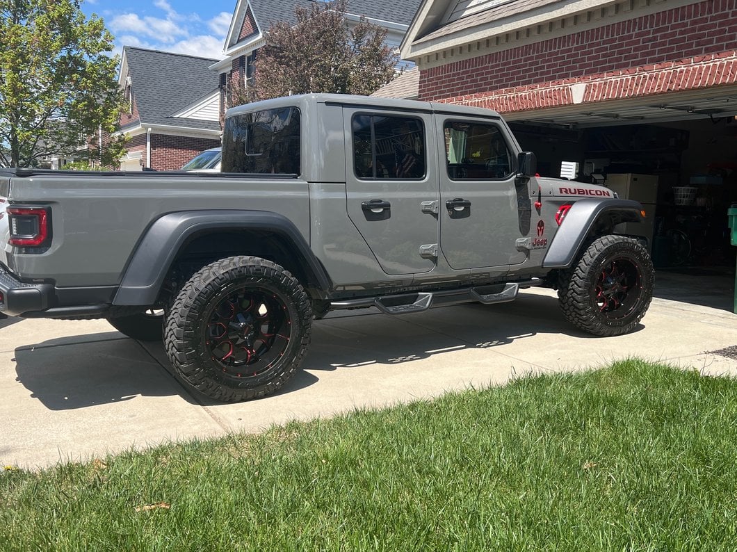 RedRock HD Drop Side Step Bars (20-25 Jeep Gladiator JT) - Image 13