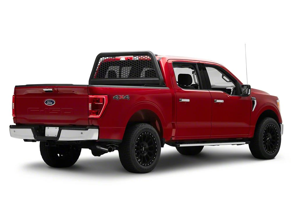 RedRock HD Headache Rack; Textured Black (09-25 F-150 Styleside) - Image 4