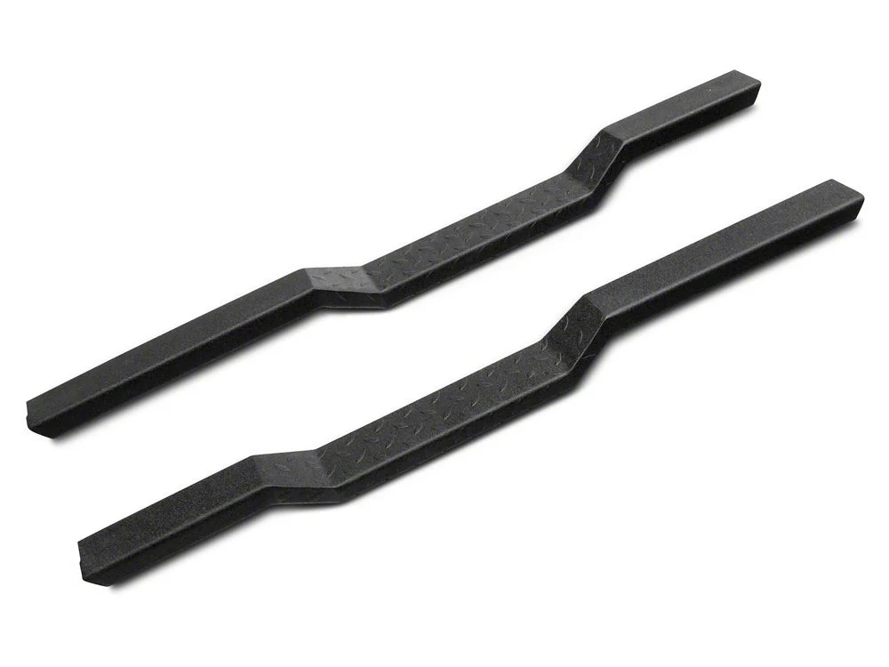 RedRock HD Rocker Steps; Textured Black (07-18 Jeep Wrangler JK 2-Door) - Image 6