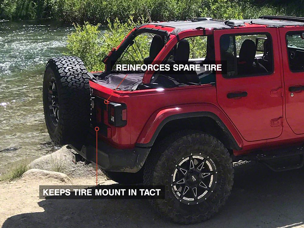 RedRock HD Tailgate Reinforcement Panel (18-25 Jeep Wrangler JL) - Image 12