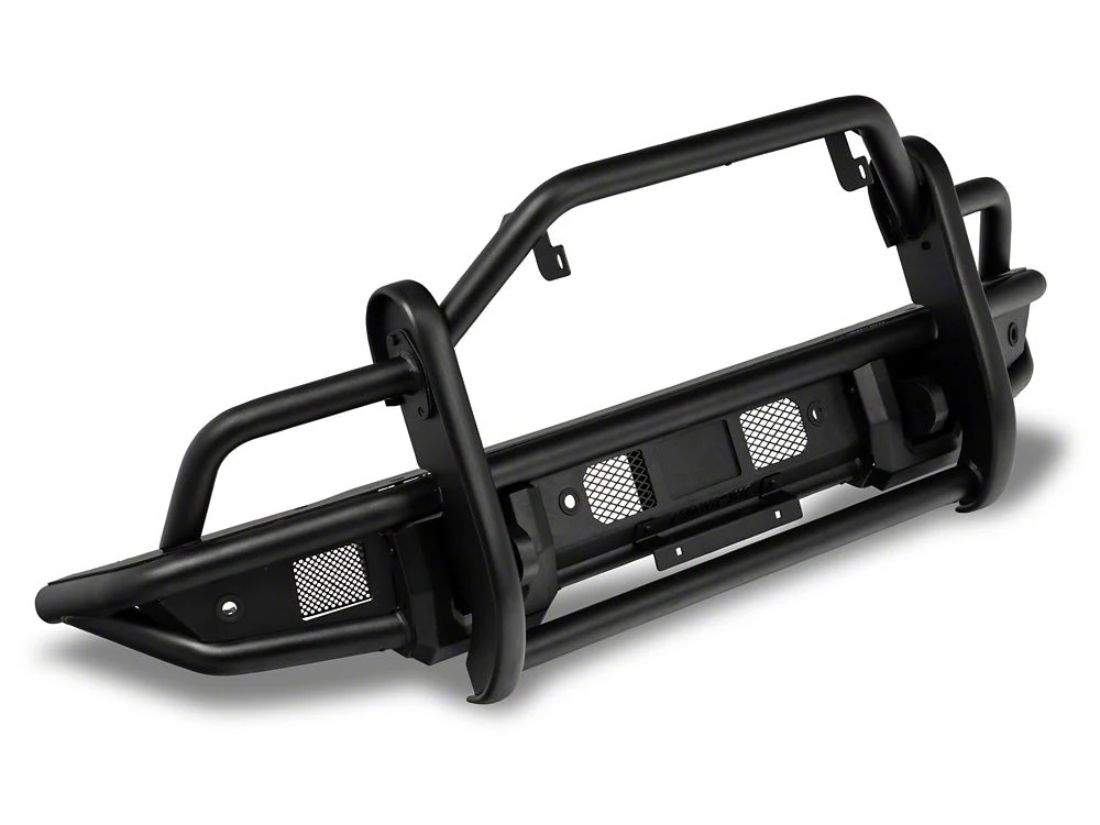RedRock HD Tubular Front Bumper with LED Fog Lights, Grille Guard and Skid Plate (21-25 Bronco, Excluding Raptor) - Image 3