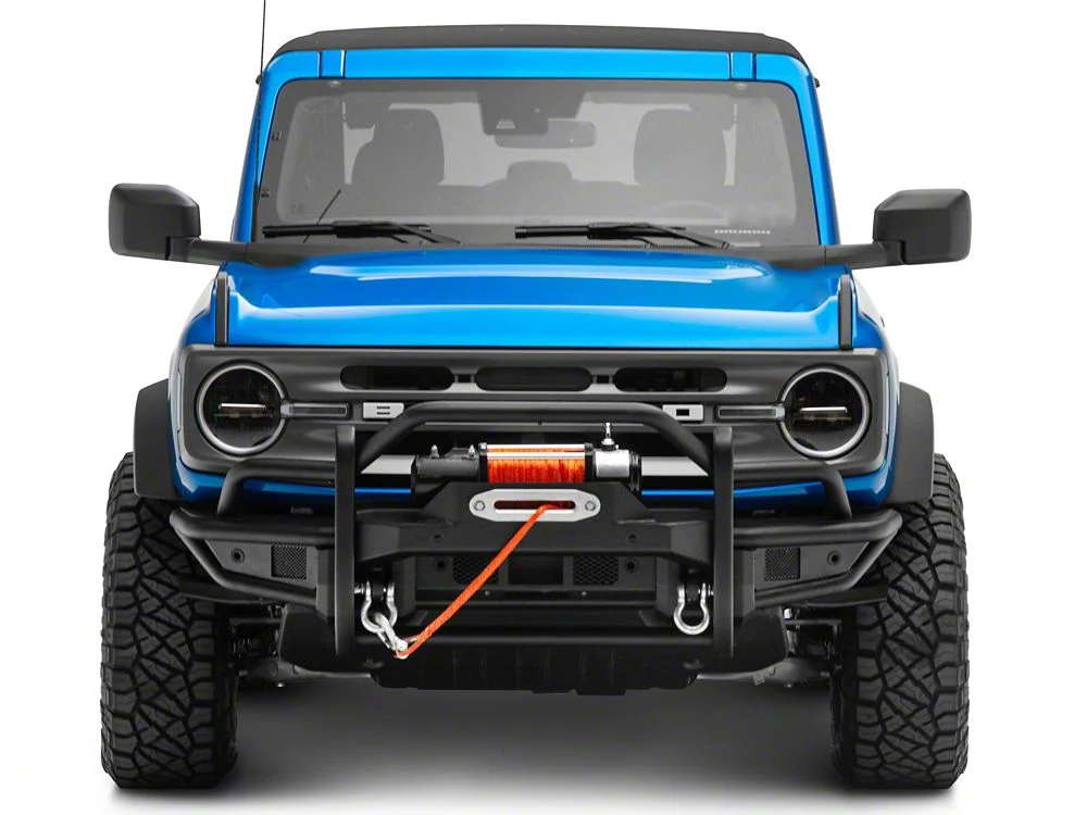 RedRock HD Tubular Front Winch Mount Bumper and Grille Guard (21-25 Bronco, Excluding Raptor) - Image 8