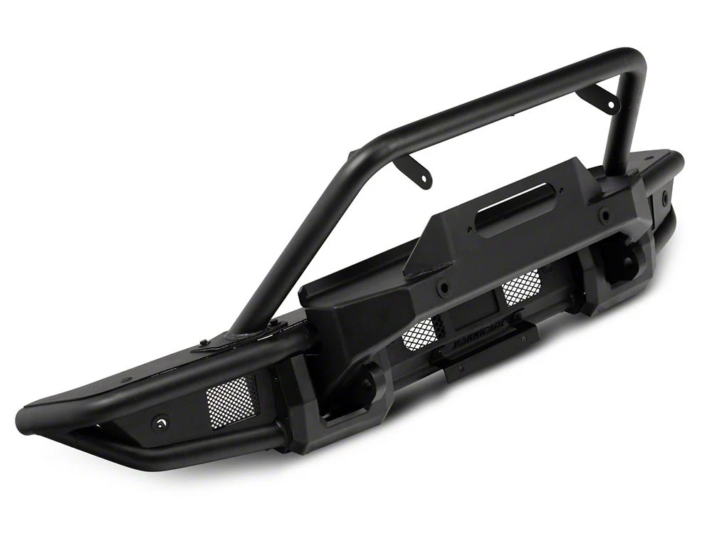 RedRock HD Tubular Front Winch Mount Bumper with LED Fog Lights and Skid Plate (21-25 Bronco, Excluding Raptor) - Image 5