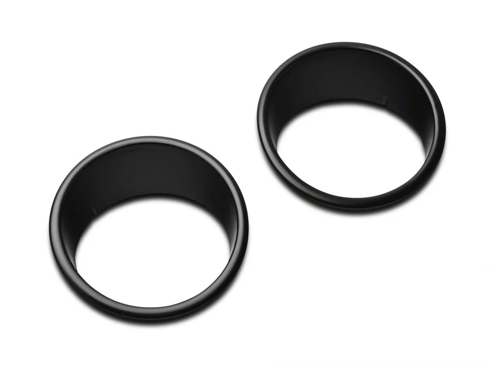 RedRock Headlight Bezels; Gloss Black (07-18 Jeep Wrangler JK) - Image 4
