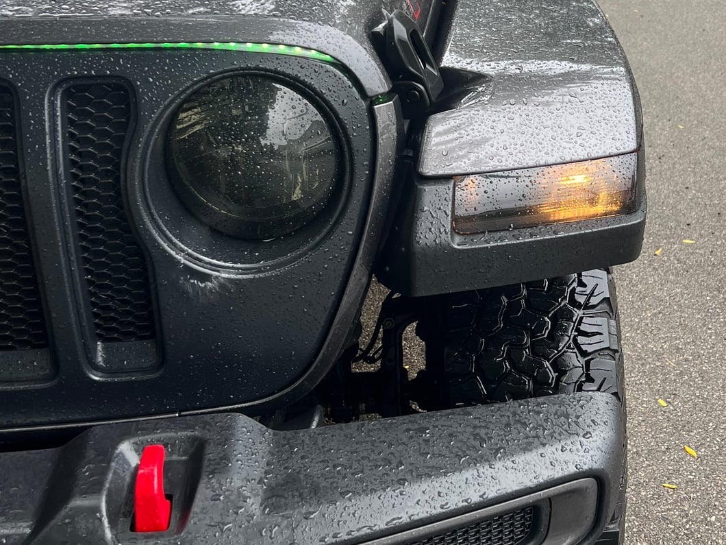RedRock Headlight Covers; Smoked (18-25 Jeep Wrangler JL) - Image 13