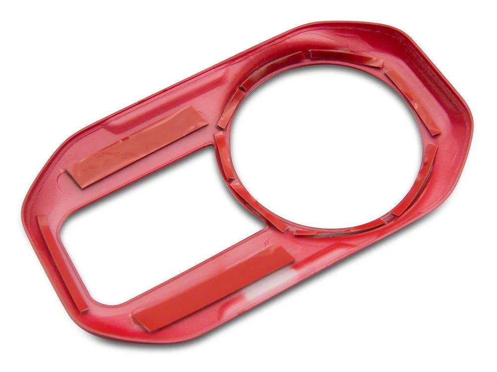 RedRock Headlight Switch Trim; Red (18-25 Jeep Wrangler JL) - Image 3