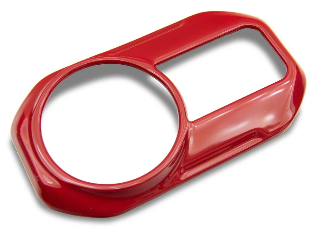 RedRock Headlight Switch Trim; Red (20-25 Jeep Gladiator JT) - Image 2