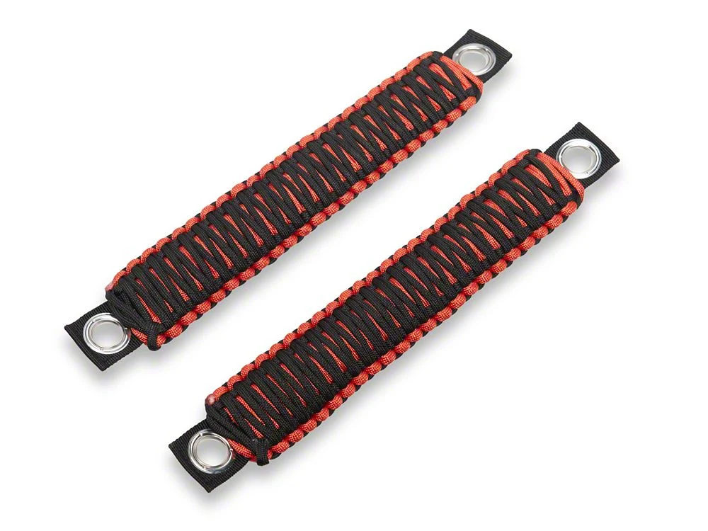 RedRock Headrest Grab Handles; Red (20-25 Jeep Gladiator JT) - Image 5
