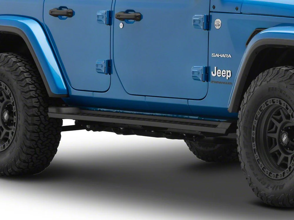 RedRock Heavy Duty Steel OE Style Side Step Bars (18-25 Jeep Wrangler JL 4-Door) - Image 10